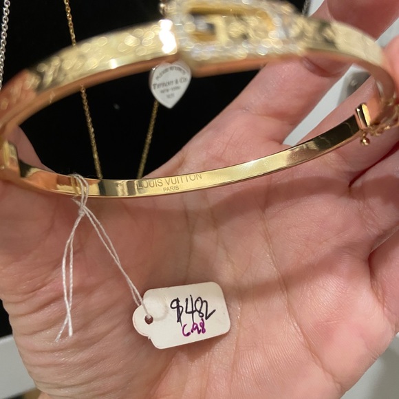 COPY - For @eriknkimmy 18karat yellow gold bangle - Picture 3 of 10